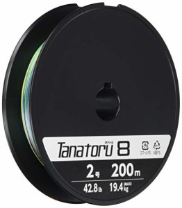 シマノ(SHIMANO) PEライン タナトル8 200m 0.8号 18.3lb PL-F68R 釣り糸