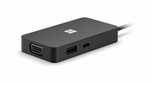 マイクロソフト USB-C トラベル ハブ SWV-00006 : ドッキングステーション 軽量 マルチUSB HDMI 有線LAN アクセサリ