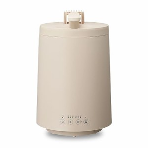 【清潔な蒸気のスチーム加湿器】ドウシシャ 加湿器 スチーム式 容量3L 木造10畳 プレハブ17畳 連続加湿時間5時間 加湿切替3段階 加湿量6