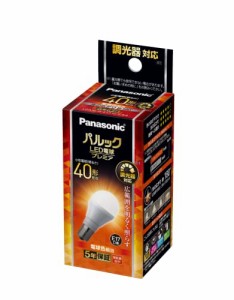 パナソニック ミニクリプトン型 パルック プレミア LED電球 口金 E17 電球40W形相当 電球色相当(4.9W) 小形電球・広配光タイプ