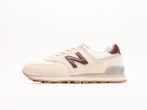 New Balance ニューバランス スニーカー ML574RCF NEWBALANCE  CREAM GRAY シューズ レザー 本革 ホワイト クリーム グレー メンズ レデ