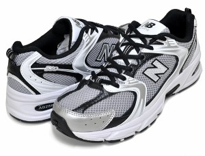 ニューバランス 530 NEW BALANCE MR530USX width D SILVER レディース スニーカー シルバー ブラック ホワイト