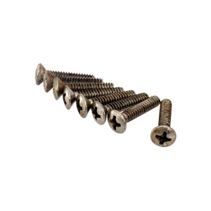 YJB PARTS Relic Screws レリックネジ シングルPU用(丸皿頭) インチサイズ 8本入り