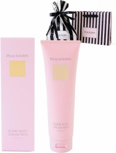 (ピーチ・ジョン)PEACH JOHN ボムバストクリーム リッチ PJ BEAUTY ショップバッグ付