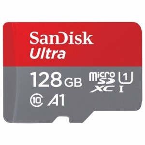 SanDisk サンディスク 128GB SDSQUAB-128G-GN6MN Ultra Class10 UHS-I マイクロSD microSDカード microSDXC 最大読み込み速度 140MB/s