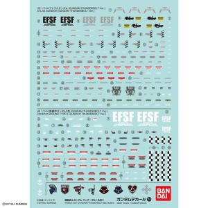 バンダイスピリッツ　ガンダムデカール No.114 HG 1/144 機動戦士ガンダム サンダーボルト汎用1