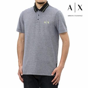 アルマーニエクスチェンジ ARMANI EXCHANGE ポロシャツ 半袖 メンズ（ブラック系）新作 ギフト 祝い 誕生日 バースデー 父の日 プレゼン