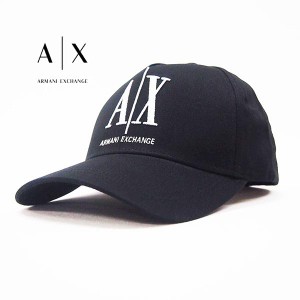 アルマーニエクスチェンジ ARMANI EXCHANGE キャップ 帽子（ブラック）ブランド 新作 ギフト 祝い 誕生日 バースデー 父の日 プレゼント 