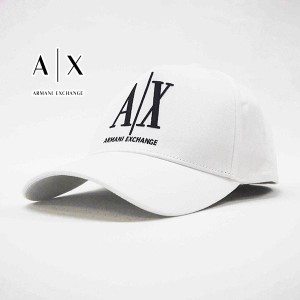 アルマーニエクスチェンジ ARMANI EXCHANGE キャップ 帽子（ホワイト）ブランド 新作 ギフト 祝い 誕生日 バースデー 父の日 プレゼント 