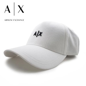 アルマーニエクスチェンジ ARMANI EXCHANGE キャップ 帽子（ホワイト）ブランド 新作 ギフト 祝い 誕生日 バースデー 父の日 プレゼント 