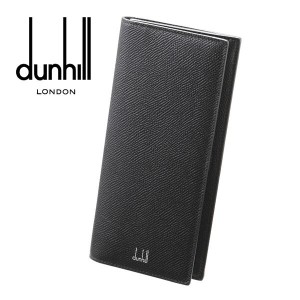 ダンヒル DUNHILL 長財布 メンズ 財布（小銭入れ付き）ブラック ブランド 新作 ギフト 祝い 誕生日 バースデー 父の日 プレゼント DH-172