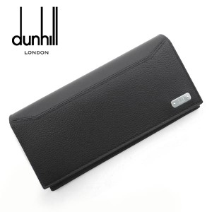 ダンヒル DUNHILL 長財布 メンズ 財布（小銭入れ付き）ブラック  ブランド 新作 ギフト 祝い 誕生日 バースデー 父の日 プレゼント DH-24