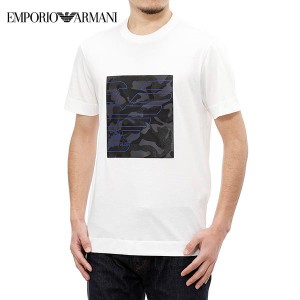 エンポリオ・アルマーニ EMPORIO ARMANI Ｔシャツ メンズ（ホワイト）ブランド 新作 ギフト 祝い 誕生日 バースデー 父の日 プレゼント E