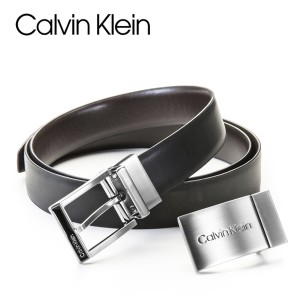 カルバンクライン CALVIN KLEIN リバーシブルベルト（バックル2個付きセット）ブランド 新作 ギフト 祝い 誕生日 バースデー 父の日 プレ