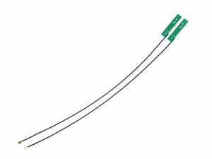 U.FL Cable=240mm 高性能3dBi 2.4GHz/5GHz 無線LANカード WIFI/Wimax/Bluetoothモジュール用アンテナ 2本セット (U.FL Cable=240mm)