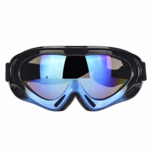 ブルー [JTENG] スキーゴーグル 子供用 スノーボードゴーグル UV400 紫外線カッ 防風/防雪/防塵 山登り/スキーなど用 男女兼用 (ブルー)