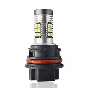 Ruiandsion 2輪車専用 PH11 ヘッドライト用LED Hi/Lo 切替 12V 24V 30SMD 3030チップLED電球 6000K ホワイト（1個入り）