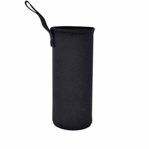 750ml_ブラック/black ペットボトルカバー 750ml 水筒カバー 断熱ネオプレン 水筒ケースボトルカバー (750ml， ブラック/black)