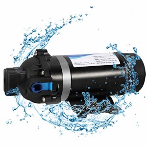 12V NEWTRY 高圧ポンプ 給水 排水ポンプ ダイヤフラムポンプ 電動ウォーターポンプ 最大揚程110ｍ 160PSI 最大吐出量6-7L/min 低騒音 車