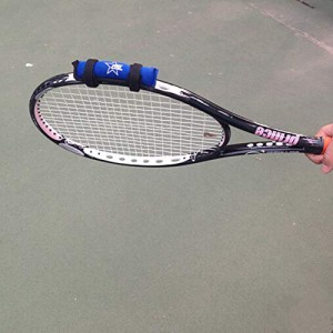 ブラック テニスラケット ウエイトトレーニング補助ラケット 加重装置 テニストレーナー