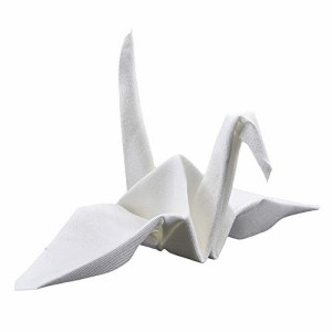 白 【手品 マジック】Origamagic/折り鶴マジック 折り鶴アピアリング 近景マジック道具 (白)