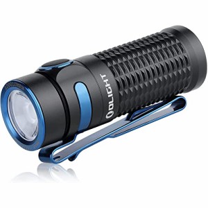 ブラック OLIGHT(オーライト) Baton 3 フラッシュライト ledライト 懐中電灯 ハンディライト 1200ルーメン 20日ラン タイム アルミニウム