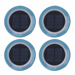 LED潜水ライト 水中LEDライト ソーラープールライト カラフル 6?8時間充電 省エネ 環境にやさしい プール、池、湖など 4個セット