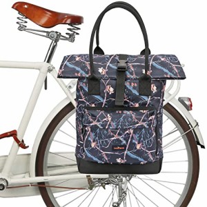 カモフラージュ [Tourbon] バイクパニエバッグ自転車リアパックレジャーデイリーバックパックハンドバッグ (カモフラージュ)