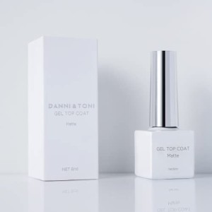 艶消しトップジェル DANNI＆TONI マットトップ ジェル つや消しノンワイプトップコート マットジェルネイル ポリッシュジェル拭き取り不