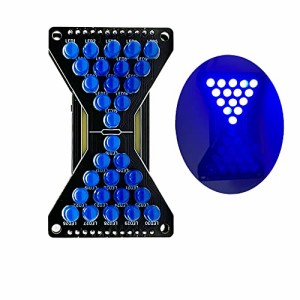 Treedix 電子砂時計 LED DIYキット はんだ付け 練習キット 溶接練習ボード ブルー 組み立て 日本語説明書付き 楽しいプロジェクト