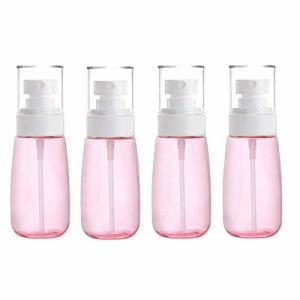 60ml-Pink Morices 4個 ファインミスト スプレーボトル、60ml 霧吹き 詰替ボトル スプレーヤー 漏れ防止 旅行 容器、小さな 空 プラスチ