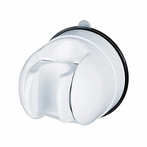 ユニバーサルシャワーフック-ABS樹脂素材シャワーフック，設置が簡単な防水防湿シャワーフック 吸盤，ガラス、鏡、塗装された木製のベニ
