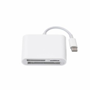 USB Type-C SD/Micro SD/CF USB Type-C SD/Micro SD/CF カードリーダー 3in1 Popolier 日本語説明書付き タイプC to SD/Micro SD/CF メモ