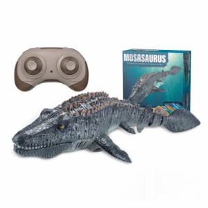 グレー OBEST ロボット モササウルス 恐竜 海洋動物 おもちゃ (グレー)