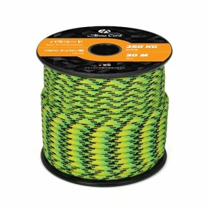 迷彩#トンボ Abma Cord パラコード 4mm 7芯 耐荷重250kg 100%ナイロン 30M - トンボ