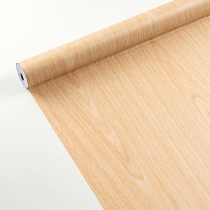 60cm*10m_オーク 壁紙 木目 リメイクシート 壁紙シール 60cmX10m はがせる 木目調 ナチュラル カッティングシート 剥がせる壁紙 つや消し