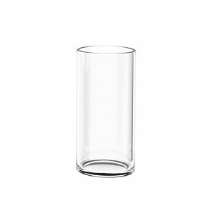 直径12cm 高さ25cm 景徳焼 ガラス 花瓶 花器 シリンダー 円柱 花瓶 大 フラワーベース ガラス 割れない 一輪挿し北欧 透明 花器 シンプル