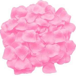 ピンク（5000枚） 花びら 5000枚セット フラワーシャワー 薔薇 バラの花びら ローズ 造花 プロポーズ 飾り 結婚式 ウエディング ２次会 