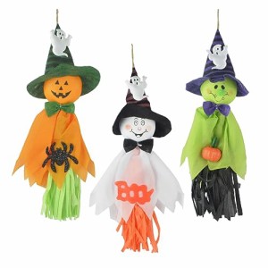 A YANYULI ハロウィン 飾り ハロウィングッズ Halloween 装飾 3点セット 幽霊 ゴースト おばけ 吊り下げ 立体 パーティー 装飾セット 室