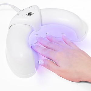 SIXPLUS Technology シックスプラス UV/LEDライト ネイルライト45W ジェルネイルライト 硬化ライト ネイルドライヤーライト レジン硬化 l