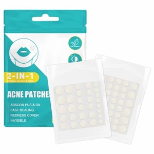 スポットパッチ 薄型 264/528枚敏感肌 肌荒れケア pimple patch 大容量 cica パック 昼用+夜用 (528pcs)