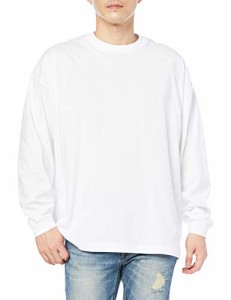 [ユナイテッドアスレ] 5.6オンス ビッグシルエット ロングスリーブ Tシャツ 550901 メンズ ホワイト L