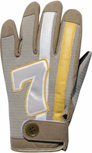 [ダムトラックス] バイク用キッズグローブ KIDS GLOVE 7 (キッズ グローブ セブン) ベージュ フリーサイズ -