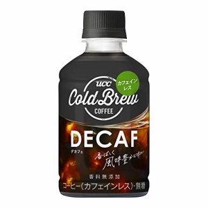 UCC COLD BREW DECAF ペットボトル コーヒー280ml×24本