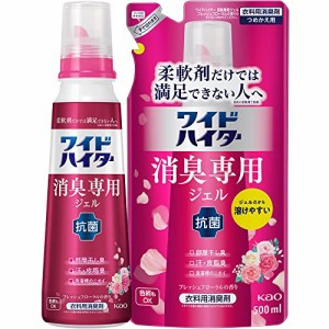 【まとめ買い】ワイドハイター CLEARHERO(クリアヒーロー) 消臭ジェル フレッシュフローラル 本体570ml +詰め替え 500ml