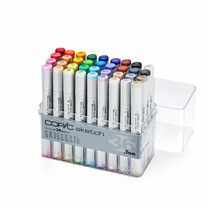 コピック(COPIC) Too コピック スケッチ ベーシック 36色セット 多色 イラストマーカー マーカー マーカーペン