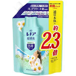 レノア超消臭抗菌ビーズ部屋干し 花とおひさまの香りつめかえ用特大 1120mL