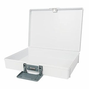 カール事務器(CARL) 保管ボックス プラスチック製 A4書類 角型2号封筒収納 ホワイト HBP-200-W