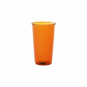 KINTO (キントー) CAST AMBER ダブルウォールグラス 340ml 耐熱ガラス 電子レンジ・食洗機使用可 21462