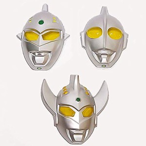 エルシー企画 ウルトラマンお面3種類セット 約H20cm / 縁日 お祭り 304008